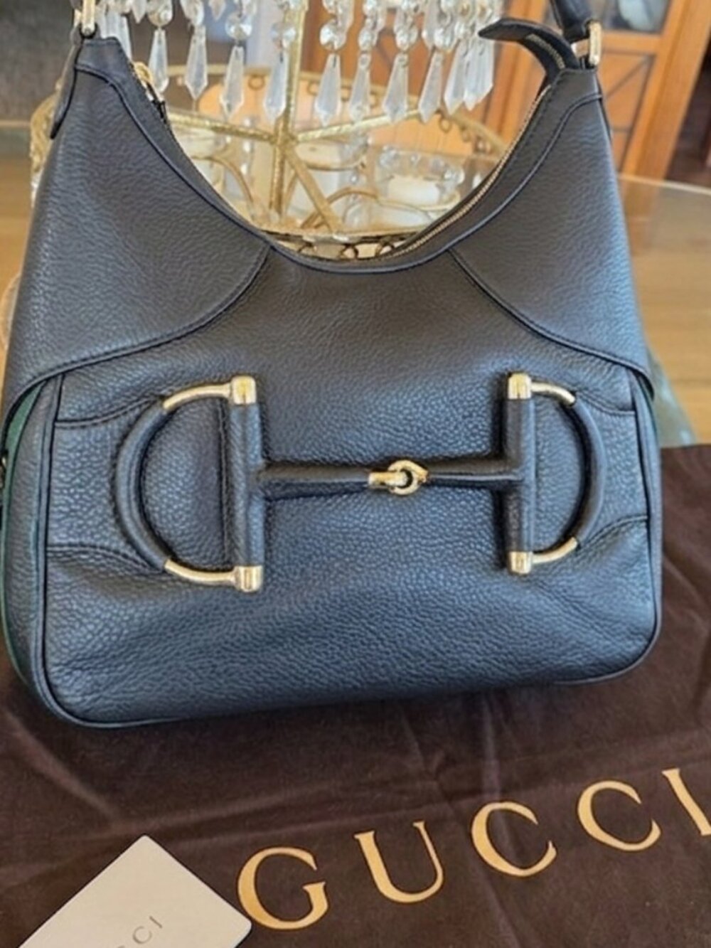 Gucci Heritage Horsebit Web Hobo - Picture 10 of 16
